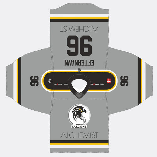 Falcons Game Jersey m.silicone Grey Senior