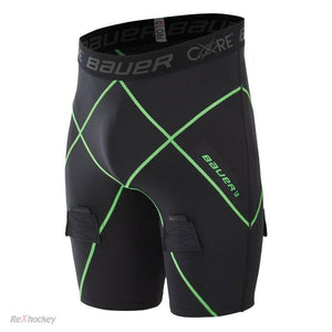 Bauer Core 1.0 Jock Shorts (Med lyskenstøtte)