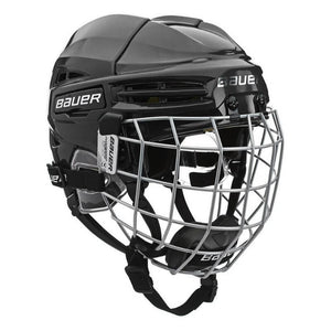 Bauer Re-akt 100 combo hockey helmet youth