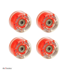 Clouds Nebula LED Sidy By Side Wheels (82a) - 4 Pack